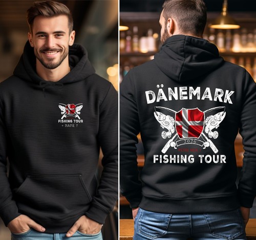 Dänemark angler hoodie - dänemark,