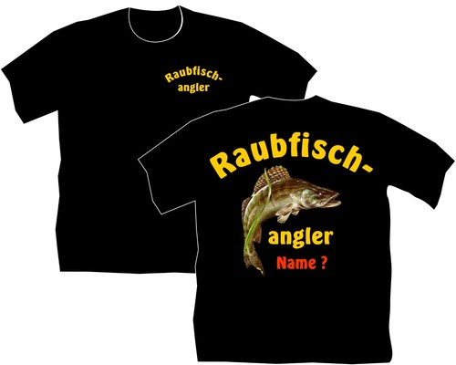 Raubfisch angler shirt - raubfisch,