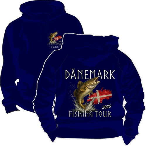 Dänemark angler hoodie - dänemark,