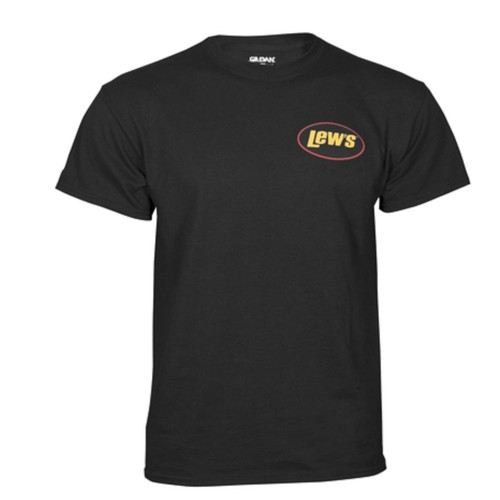 Lews short sleeve black tshirt - lews,